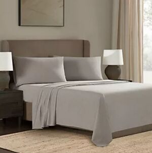 Frye Dusted Denim Queen Sheet Gray Set